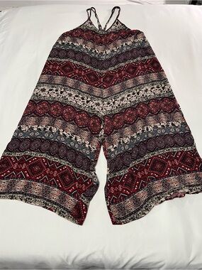 Mystree Boho Print Romper